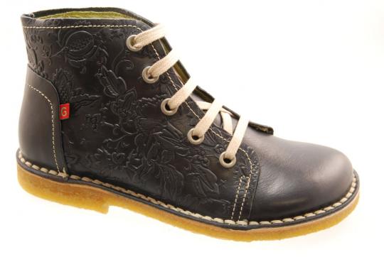 Grünbein Ankle Boots Tessa Naturform dunkelblau | 42