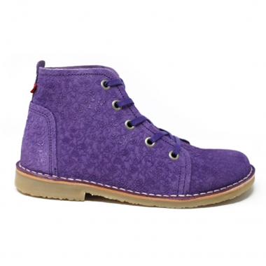 Grünbein Ankle Boots Tessa II Naturform violett | 37