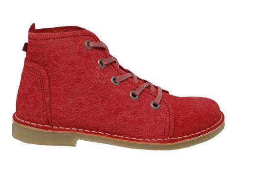 Grünbein Ankle Boots Tessa II Naturform rot | 39