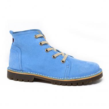 Grünbein Ankle Boots Tessa Naturform blau | 40
