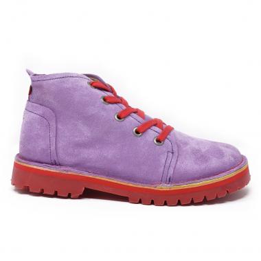 Grünbein Ankle Boots Tessa Naturform violett | 42