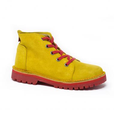 Grünbein Ankle Boots Tessa Naturform gelb | 42