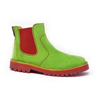 Grünbein Chelsea Boots Anke Naturform grün | 42